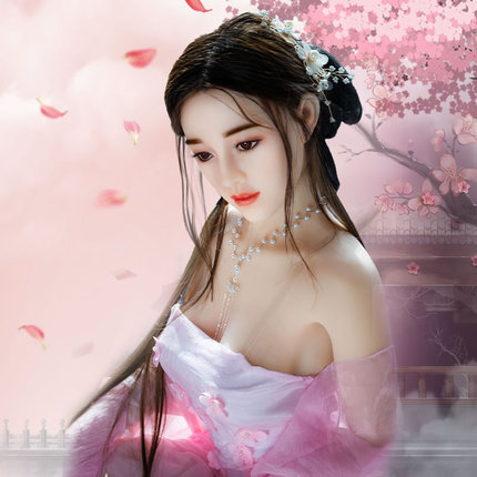 娃娃伴侣-MYDOLL-【直降2000】MYDOLL 潮影 古装蝶依 硅胶头植发+皮肤仿真经络实体娃娃159cm